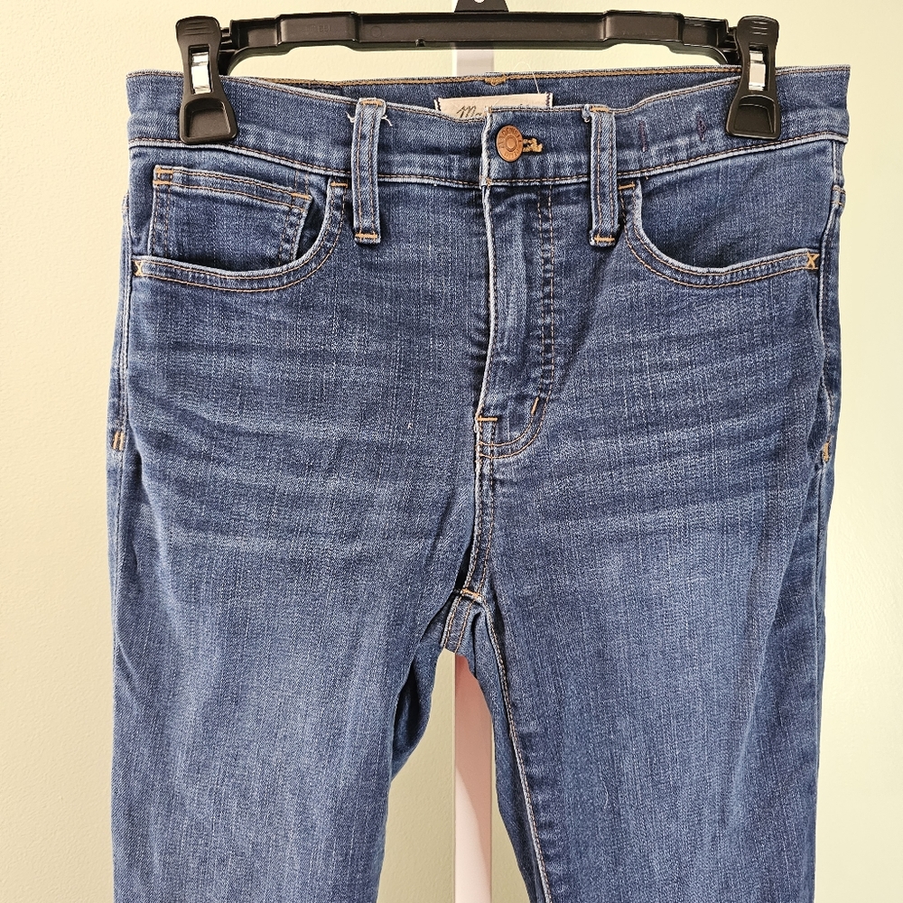 Madewell Roadtripper Mid Rise Skinny Jean Medium Wash Size 26‎ - Picture 11 of 11